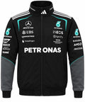 Chaqueta Mercedes negra y gris con Petronas calidad 1:1, foto 1