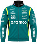 Chaqueta Aston Martin verde con aramco calidad 1:1, foto 1