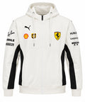 Chaqueta Ferrari blanca con capota calidad 1:1, foto 1