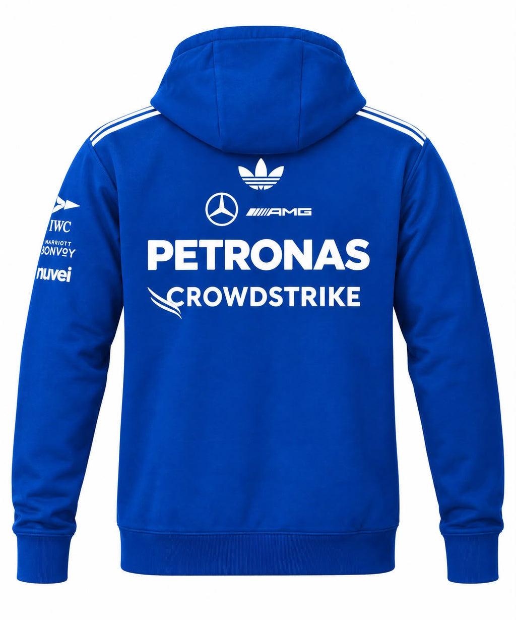 Chaqueta Mercedes azul con capota calidad 1:1, foto 2