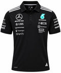 Polo Mercedes negro con AMG Petronas calidad 1:1, foto 1