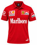 Polo Ferrari rojo con Marlboro calidad 1:1, foto 1