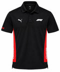 Polo Fórmula 1 negro y rojo con el logo de la F1 calidad 1:1, foto 1