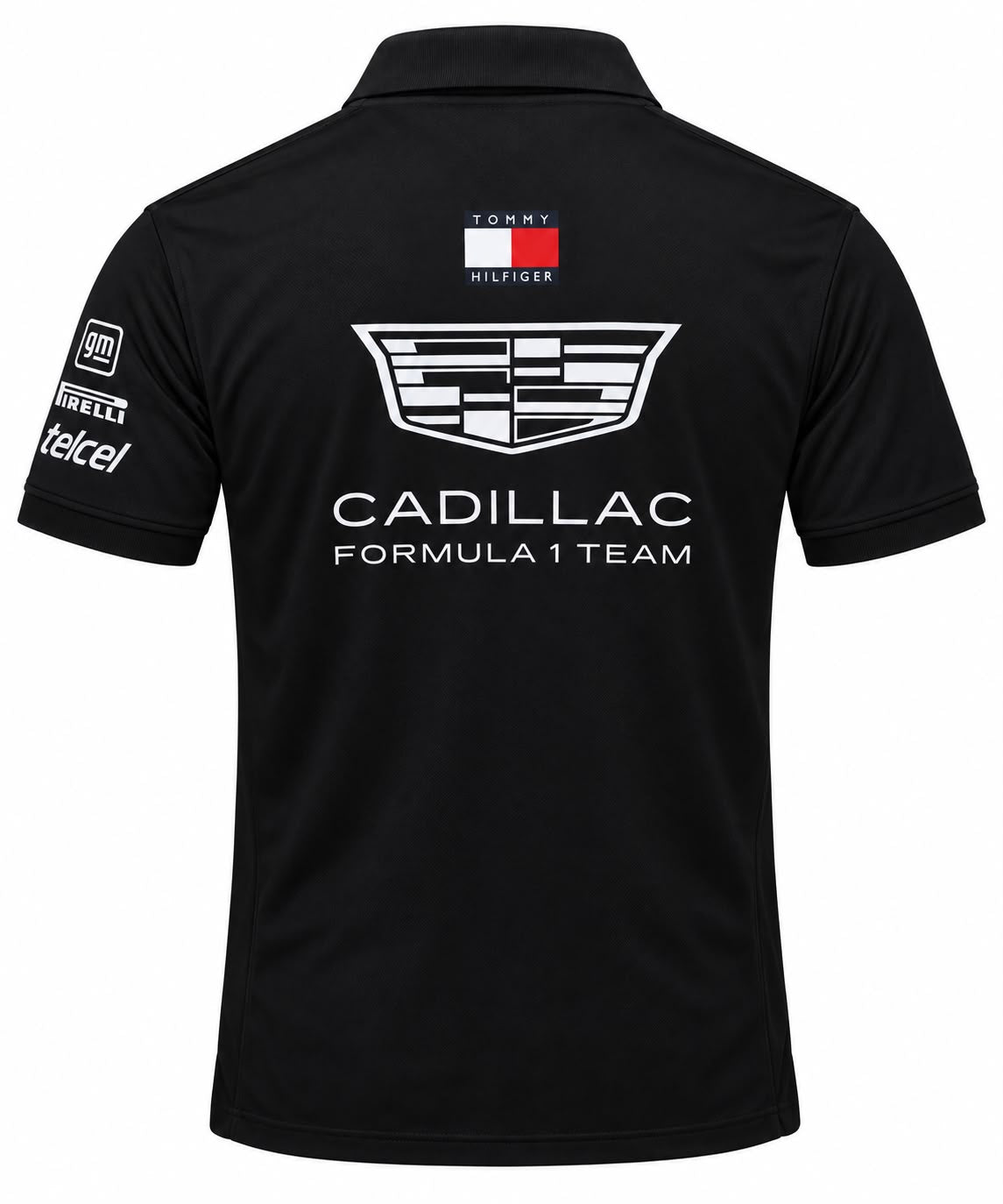 Polo Cadillac negro con Fórmula 1 calidad 1:1, foto 2