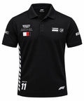 Polo Cadillac negro con el 11 calidad 1:1, foto 1