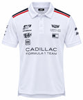 Polo Cadillac blanco con Fórmula 1 calidad 1:1, foto 1