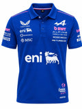 Polo Alpine azul con eni calidad 1:1, foto 1