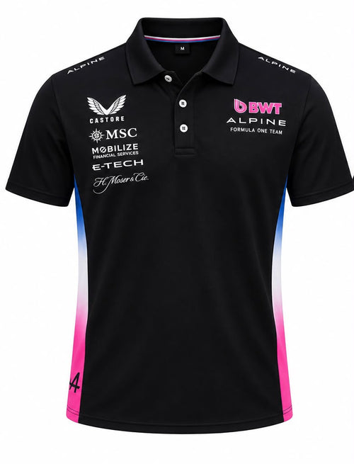 Polo Alpine negro con BWT calidad 1:1, foto 1